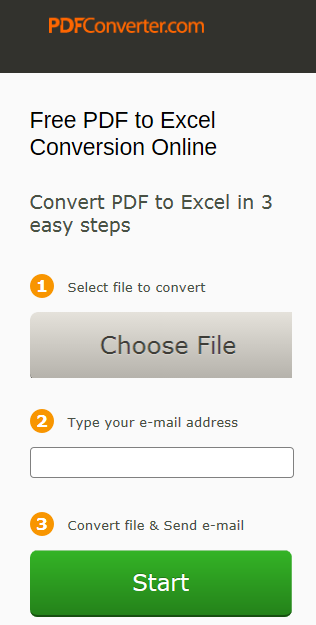 Как и большинство онлайн-сервисов, конвертер с понятным и неприхотливым названием   PDFConverter